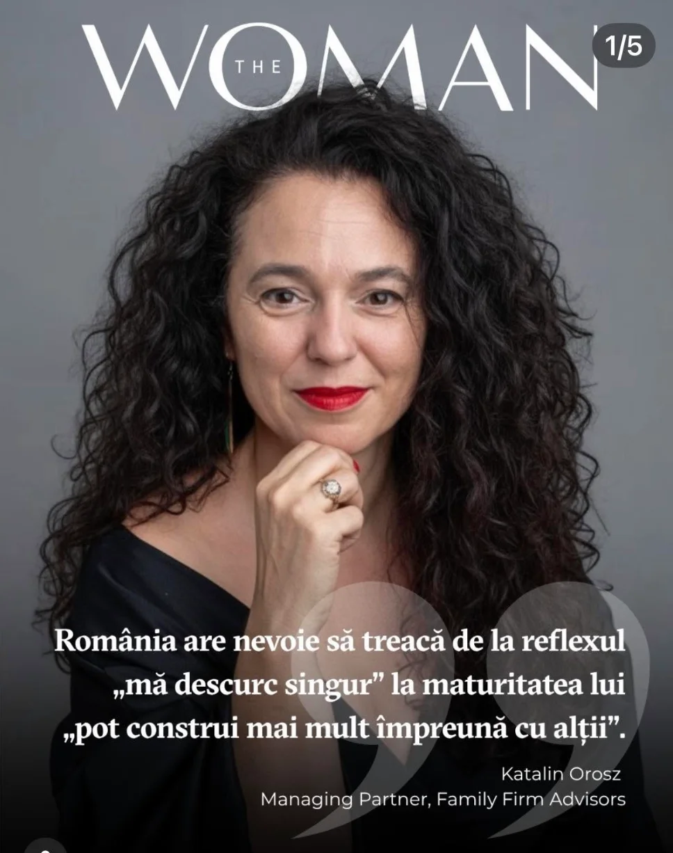 Katalin Orosz, din interviul pentru revista The Woman